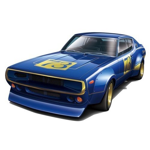 アオシマ 1/24 ザ・モデルカー No.45 ニッサン PGC10