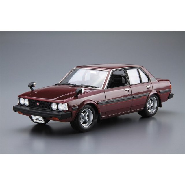 アオシマ 1/24 トヨタ E71/70 カローラセダン GT/DX '79 スケール