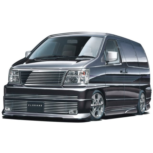 E50エルグランド街宣車仕様 アオシマ 1/24 ニッサン E50 エルグランド '99 スケールモデル