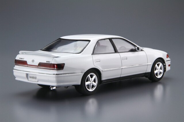 アオシマ 1/24 JZX100 マークⅱ カスタム 完成品