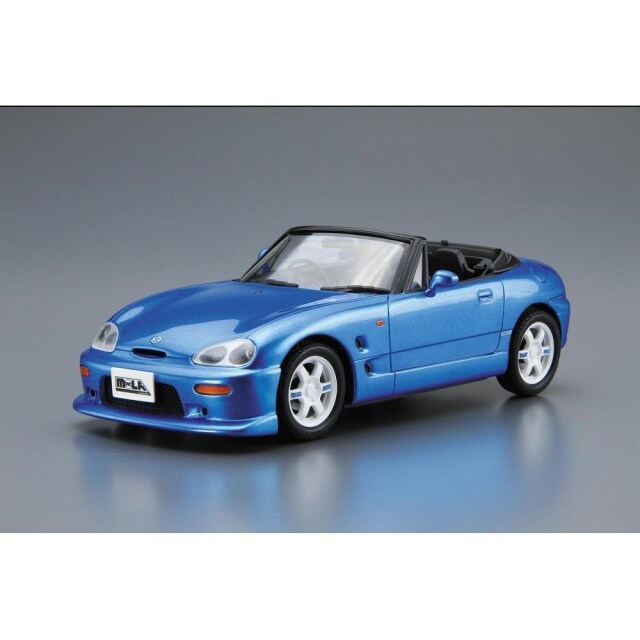 【希少】スズキ カプチーノ EA11R/EA21R ミニカー 1/24 スズキ EA11R カプチーノ '91 - AOSHIMA SCALE MODEL LINEUP