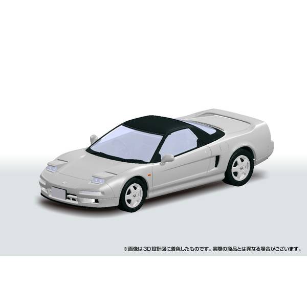 アオシマ 1/32 楽プラ スナップキット No.19-SS ホンダ NA1 NSX(セブリングシルバー) スケールモデル 4905083065822