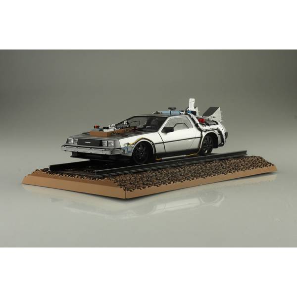 【9月予約】アオシマ 1/24 ムービーメカ No.BT-04 1/24 タイムマシン レイルロード バック・トゥ・ザ・フューチャー キャラクタープラモデル 4905083066997
