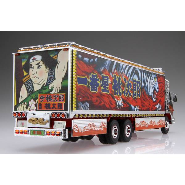 アオシマ 1/32 トラック野郎 No.6 一番星 北へ帰る スケール