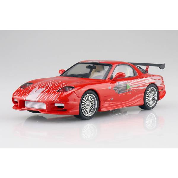 アオシマ 1/24 ムービーメカ No.WS-03 FD3S RX-7 「ワイルド・スピード」より キャラクタープラモデル 4905083067963