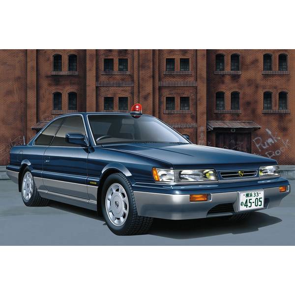 アオシマ 1/24 あぶない刑事 No.2 あぶない刑事 港302号 覆面パトカー スケールモデル 4905083068649