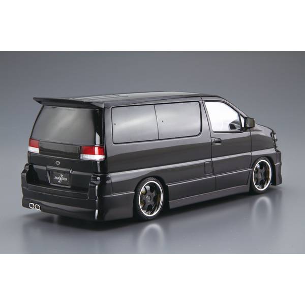 アオシマ エルグランド プラモデルセット ザ・モデルカー アオシマ 1/24 No.123 ニッサン E50