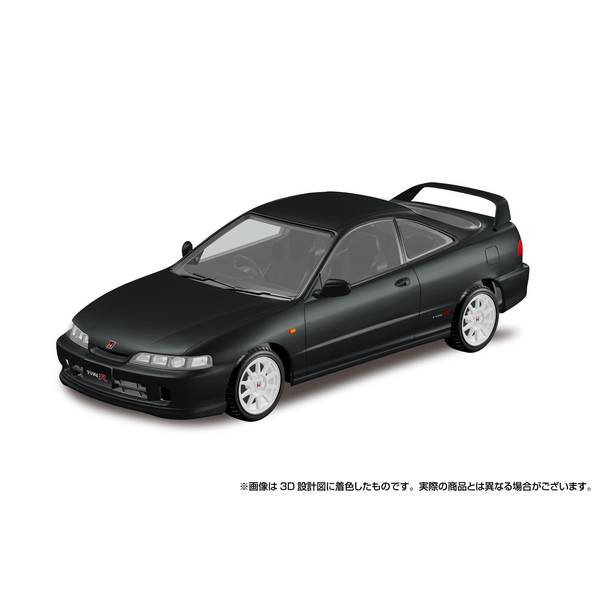 アオシマ 1/32 楽プラ スナップキット No.22-GB ホンダ DC2インテグラ タイプR(グラナダブラックパール) スケールモデル 4905083069394