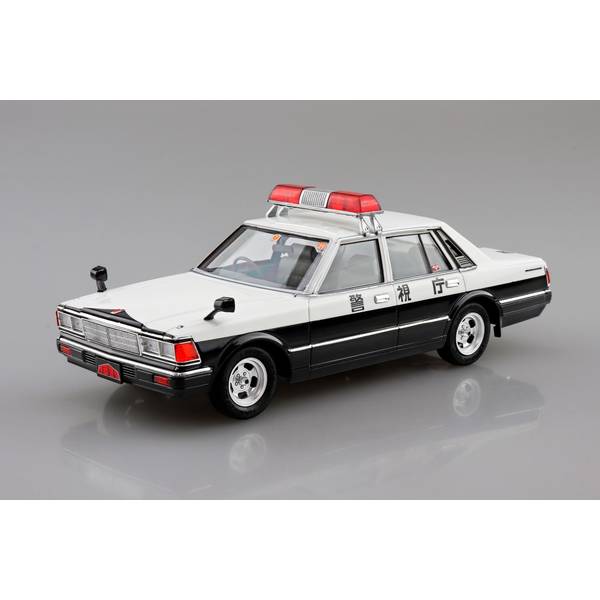 アオシマ 1/24 西部警察 No.9 430セドリックセダン 捜査用パトロールカー スケールモデル 4905083069479