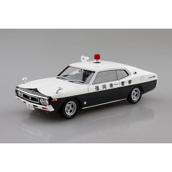 アオシマ 1/24 西部警察 No.10 C130ローレルHT 捜査用パトロールカー スケールモデル 4905083069486