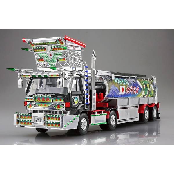 アオシマ 1/32 ザ☆デコトラ No.6 鬼雷砲 スケールモデル 4905083069509