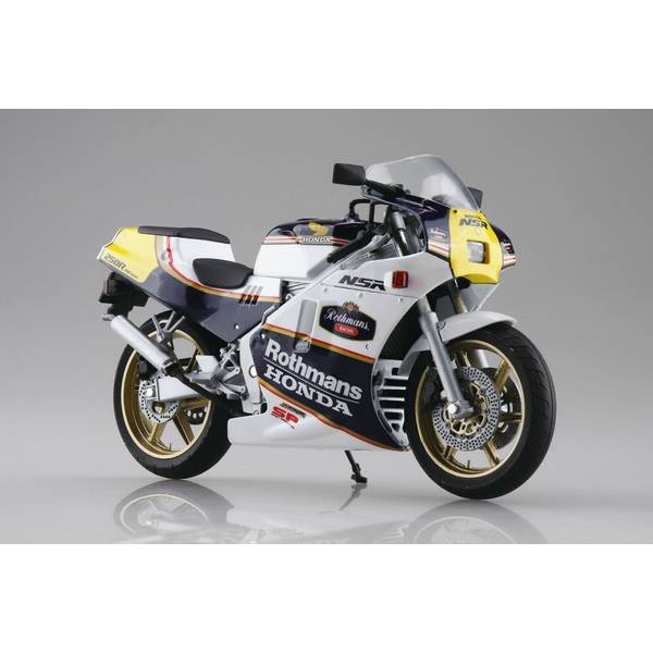 スカイネット 1/12 ホンダ NSR250R SP 1988 セイシェルナイトブルー/ホワイト 完成品ミニカー 4905083111550