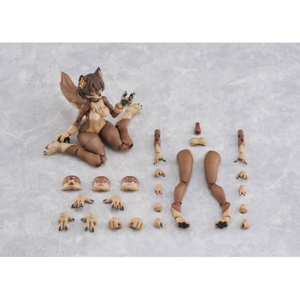 2月予約】アオシマ けもプラ No.KP-02R ニホンオオカミ キャラクター