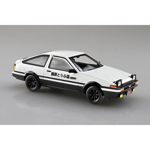 【11月予約】アオシマ 1/32 楽プラ スナップキット No.CM-1 拓海のハチロク 「頭文字D」より キャラクタープラモデル 4905083200414