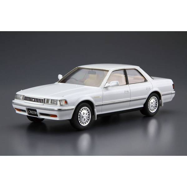 クレスタ プラモデル 完成品 アオシマ 1/24 トヨタ JZX81 クレスタ 2.5スーパールーセントG