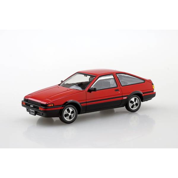 アオシマ 1/32 楽プラ スナップキット No.11-RB トヨタ スプリンタートレノ (ハイフラッシュツートン) スケールモデル 4905083201664