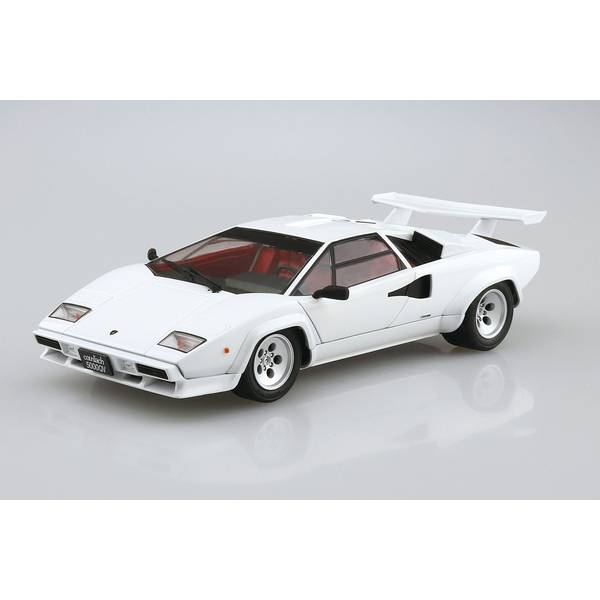 【10月予約】アオシマ 1/24 ザ☆スーパーカー No.9 '85 ランボルギーニ カウンタック 5000QV スケールモデル 4905083202715