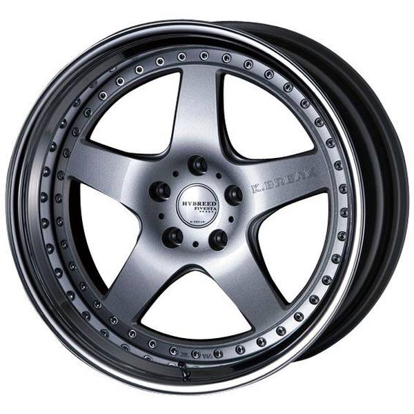 【11月予約】アオシマ 1/24 ザ☆チューンドパーツ No.100 K-BREAK ハイブリード ファイブスタ 20インチ 模型用グッズ 4905083203163