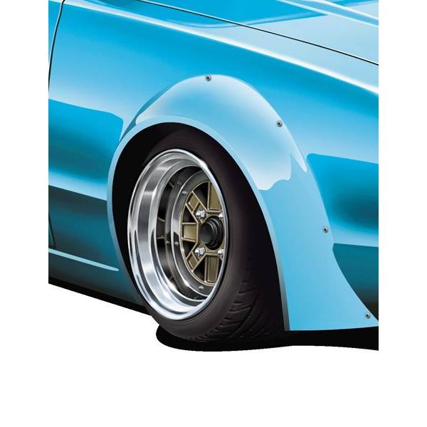 【6月予約】アオシマ 1/24 ザ☆チューンドパーツ No.56 マークIII 14インチ 模型用グッズ 4905083205143