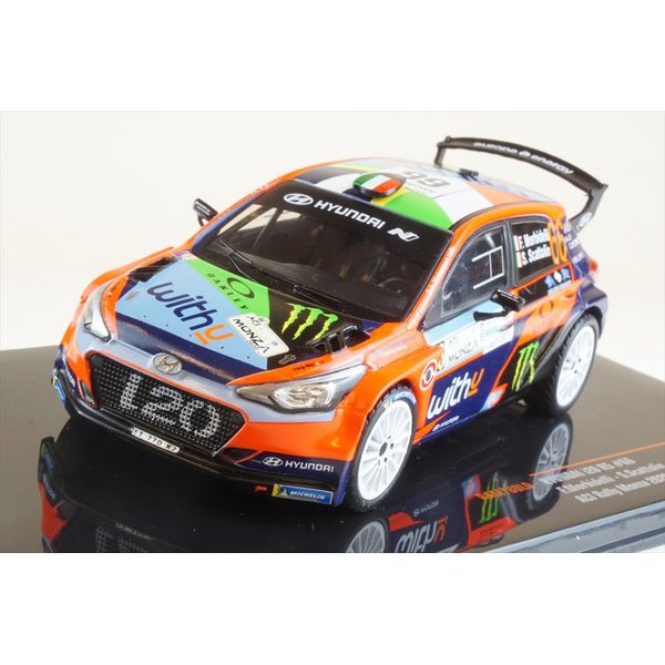 イクソ 1/43 ヒュンダイ i20 クーペ WRC No.8 2020 ACIモンツァラリー
