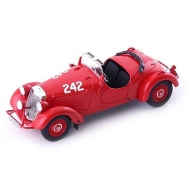 1/43 メルセデス・ベンツ 170VS ゲレンデスポーツロードスター 1938 レッド