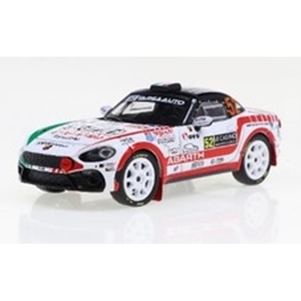 1/43 フィアット アバルト 124 RGT No.52 2022 WRC ラリー・モンテカルロ R.Gobbin/F.Grimaldi