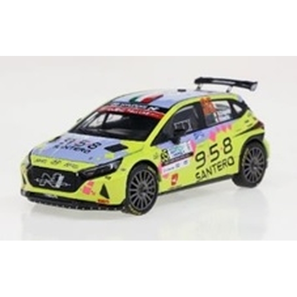 1/43 ヒュンダイ i20 N No.35 2021 WRC3 ラリー・モンツァ ラリー2 ウィナー A.Crugnola/P.Ometto