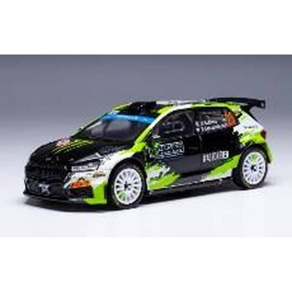 イクソ 1/43 シュコダ ファビア ラリー2 No.23 2023 WRC ラリー・モンテカルロ O.ソルベルグ/E.エドモンソン 完成品ミニカー RAM889