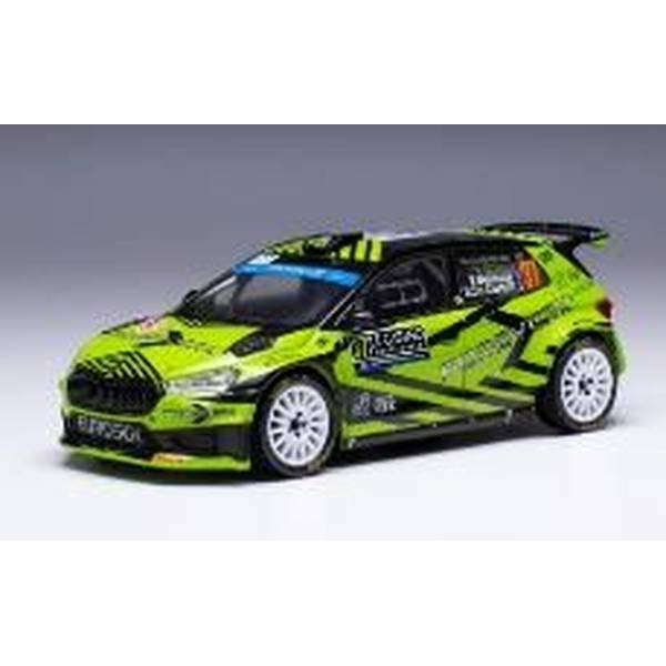 イクソ 1/43 シュコダ ファビア ラリー2 No.37 2023 WRC ラリー・モンテカルロ F.デレクール/S.De Castelli 完成品ミニカー RAM892