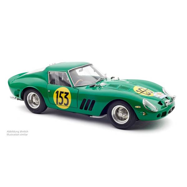 【4月予約】CMC 1/18 フェラーリ 250 GTO No.153 1962 ツール・ド・フランス D.Piper/D.Margulies 完成品ミニカー M-250