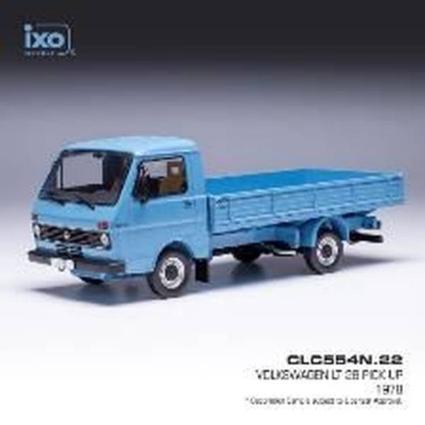 イクソ 1/43 フォルクスワーゲン LT 28 ピックアップ 1978 ブルー 完成品ミニカー CLC554N