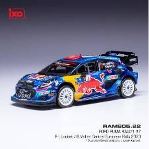 【6月予約】イクソ 1/43 フォード プーマ ラリー1 No.7 2023 WRC セントラル・ヨーロピアン・ラリー P.L.ルーベ/B.ヴェイラス 完成品ミニカー RAM905