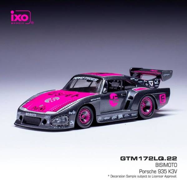 イクソ 1/43 ポルシェ 935 K3V BISIMOTO 完成品ミニカー GTM172LQ