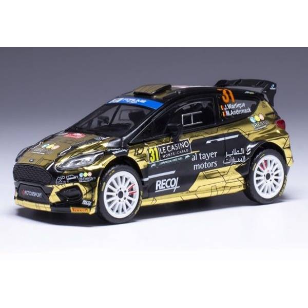 イクソ 1/43 フォード フィエスタ ラリー2 No.31 2024 WRC ラリー・モンテカルロ J.Wartique/M.Andrnak 完成品ミニカー RAM924SPLQ