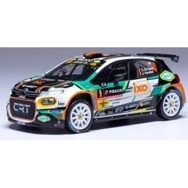 イクソ 1/43 シトロエン C3 ラリー2 EVO No.9 2024 ワロンラリー C.ディ・チェコ/J.アンブレ 完成品ミニカー RAM942