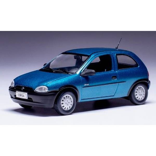 イクソ 1/43 オペル コルサ B スウィング 1995 メタリックブルー 完成品ミニカー CLC581N