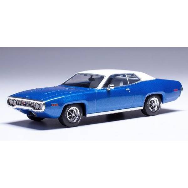 イクソ 1/43 プリムス サテライト シーブリング プラス 1971 ブルー 完成品ミニカー CLC601N