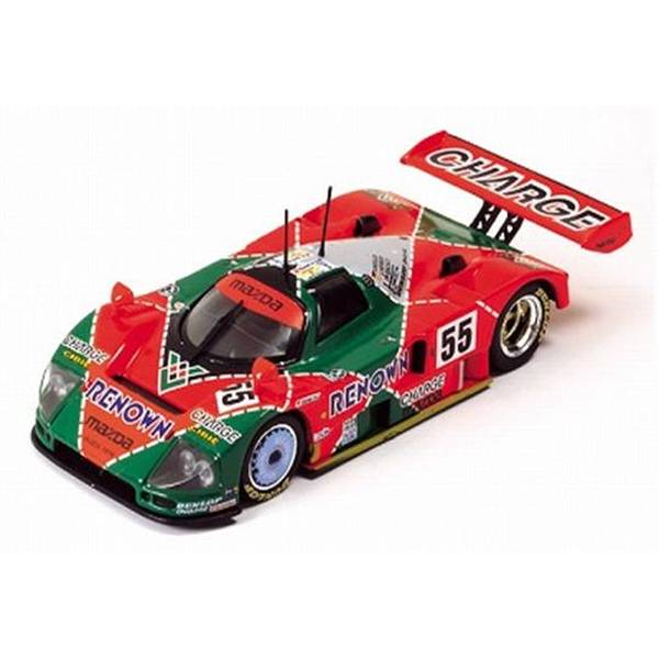 イクソ 1/43 マツダ 787B No.55 1991 ル・マン24時間 ウィナー J.ハーバート/F.ヴァイドラー/B.ガショー 完成品ミニカー LM25SP-1991