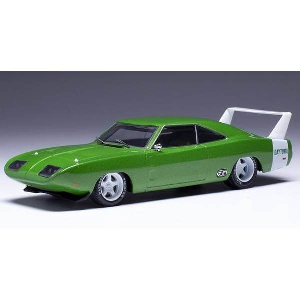 イクソ 1/43 ダッジ チャレンジャー デイトナ 1969 メタリックグリーン 完成品ミニカー CLC585N
