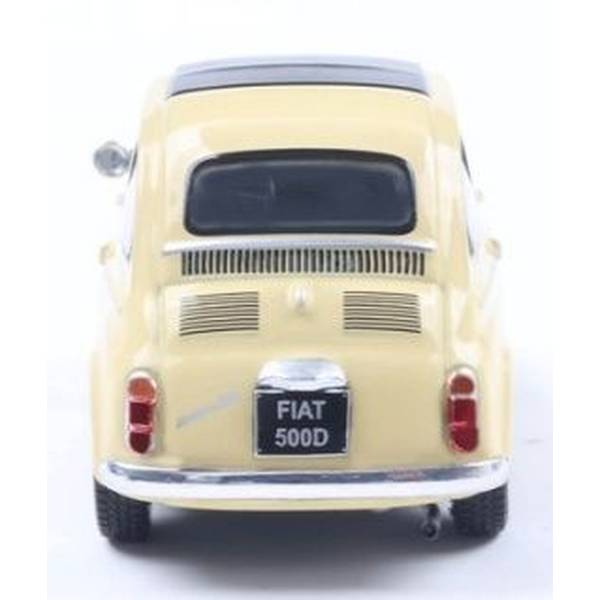 ファースト43 1/43 フィアット 500D 1962 ライトイエロー 完成品