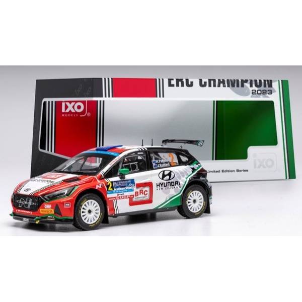 イクソ 1/43 ヒョンデ i20 ラリー ラリー2 No.2 2023 ラリー・セラス・デ・ファフェ ウィナー H.パッドン/J.ケナード 完成品ミニカー RAM952A