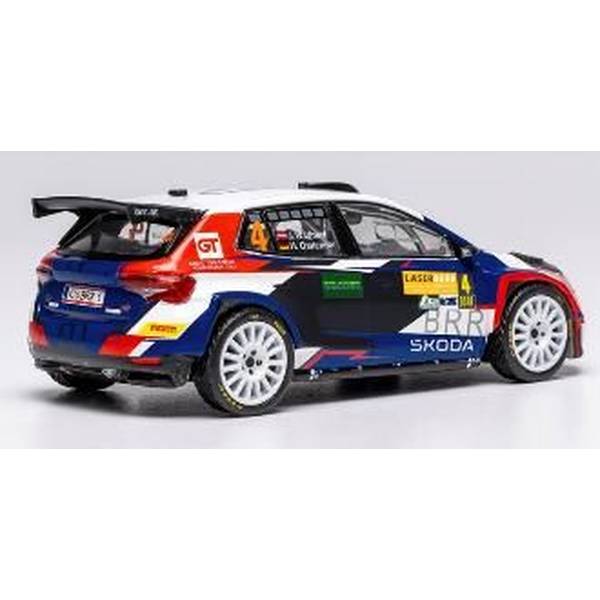 5月予約】イクソ 1/43 シュコダ ファビア RS ラリー2 No.4 2024