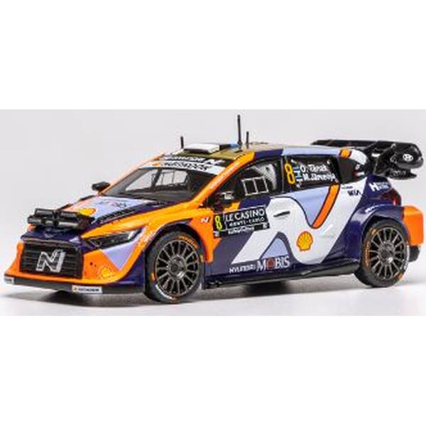 イクソ 1/43 ヒョンデ i20 N ラリー1 No.8 2025 WRC ラリー・モンテカルロ O.タナク/M.ヤルヴェオヤ 完成品ミニカー RAM973B