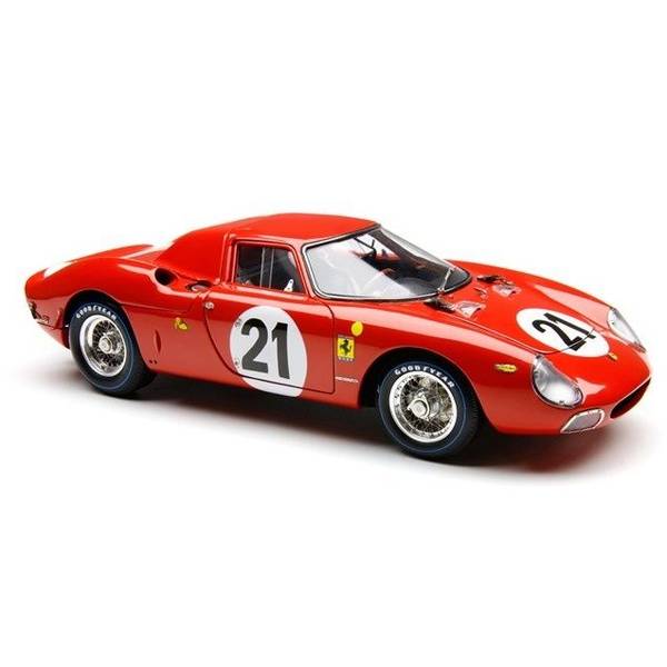【2月予約】CMC 1/18 フェラーリ 250 LM No.21 1965 ル・マン24時間 ウィナー Rindt/Gregory 車台番号 5893 右ハンドル仕様 完成品ミニカー M263