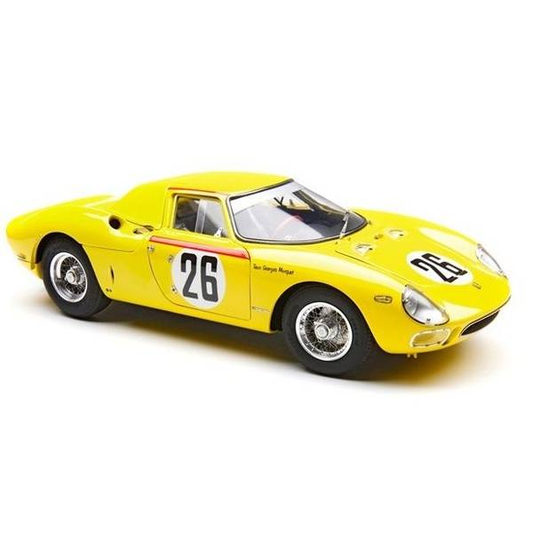 【2月予約】CMC 1/18 フェラーリ 250 LM No.26 1965 ル・マン24時間 2位 Dumay/Gosselin 車台番号 6313 右ハンドル仕様 完成品ミニカー M264