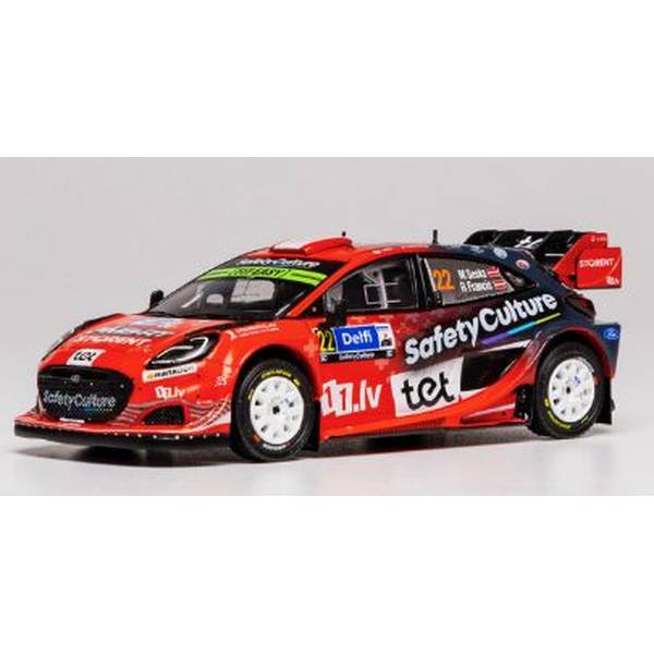 【3月予約】イクソ 1/43 フォード プーマ ラリー1 No.22 2025 WRC ラリー・エストニア #22 M.Sesks/R.Francis 完成品ミニカー RAM990B