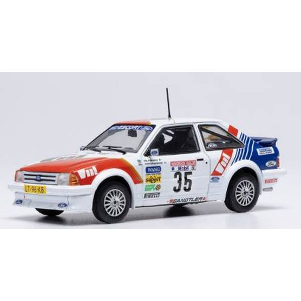 【3月予約】イクソ 1/43 フォード エスコート MKIII RS ターボ No.35 1985 フンスリュックラリー S.Andervang/A.Schoonenwolf 完成品ミニカー RAC452B