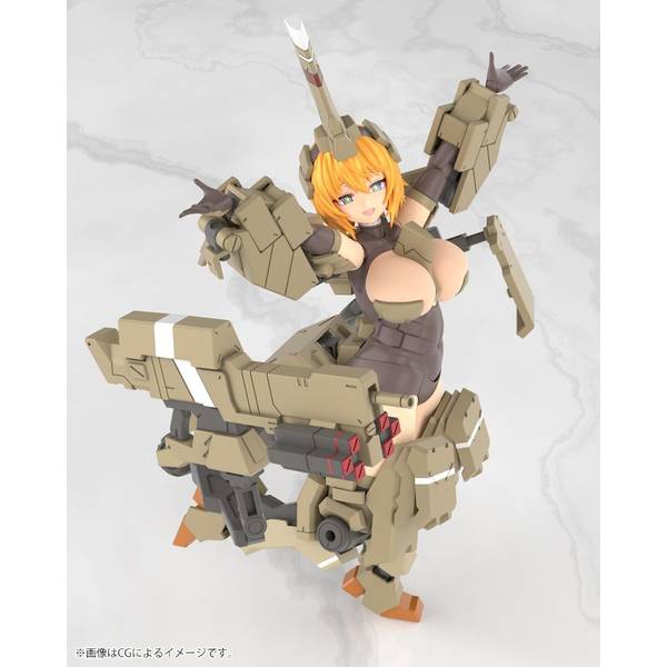 フレームアームズ・ガール　キャプテンアーマー【塗装完成品】 1月予約】コトブキヤ 輝鎚・甲 「フレームアームズ・ガール