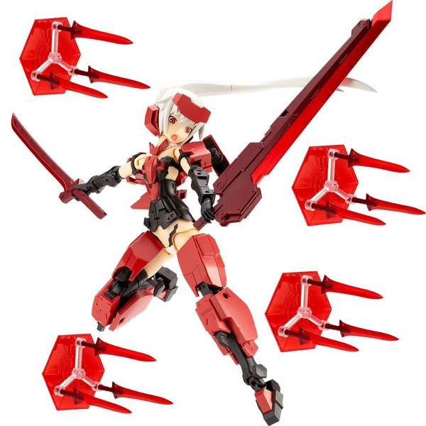 コトブキヤ フレームアームズ・ガール＆ウェポンセット(迅雷Ver.) キャラクタープラモデル FG061X