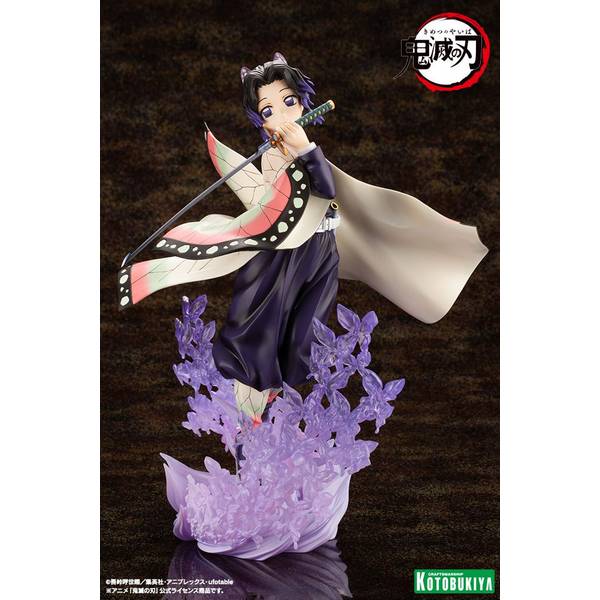 鬼滅の刃　胡蝶しのぶ　コトブキヤ　フィギュア コトブキヤ ARTFX J 鬼滅の刃 胡蝶しのぶ 1/8スケール PP975